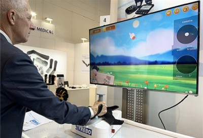 Syrebo lanserer nye revolusjonerende rehabiliteringsroboter på MEDICA 2023